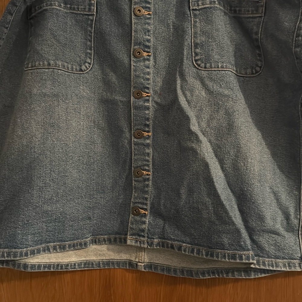 Torrid Blue Denim Skirt